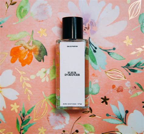 zara parfum fleur d'oranger.